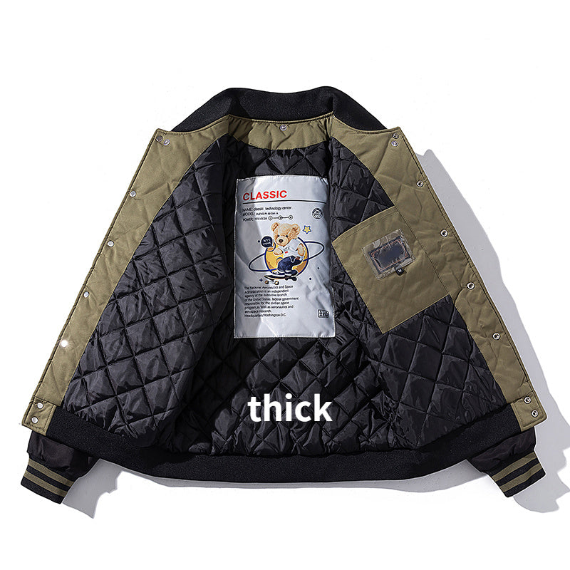 Men's Embroidered Hip Hop Jacket Mein Shop