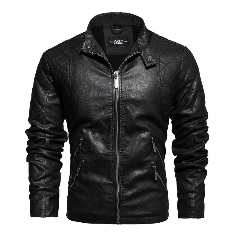 Trendige Herren Kunstlederjacke – Dein Style für alle Jahreszeiten!