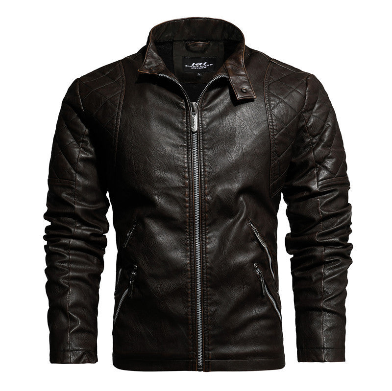 Trendige Herren Kunstlederjacke – Dein Style für alle Jahreszeiten!