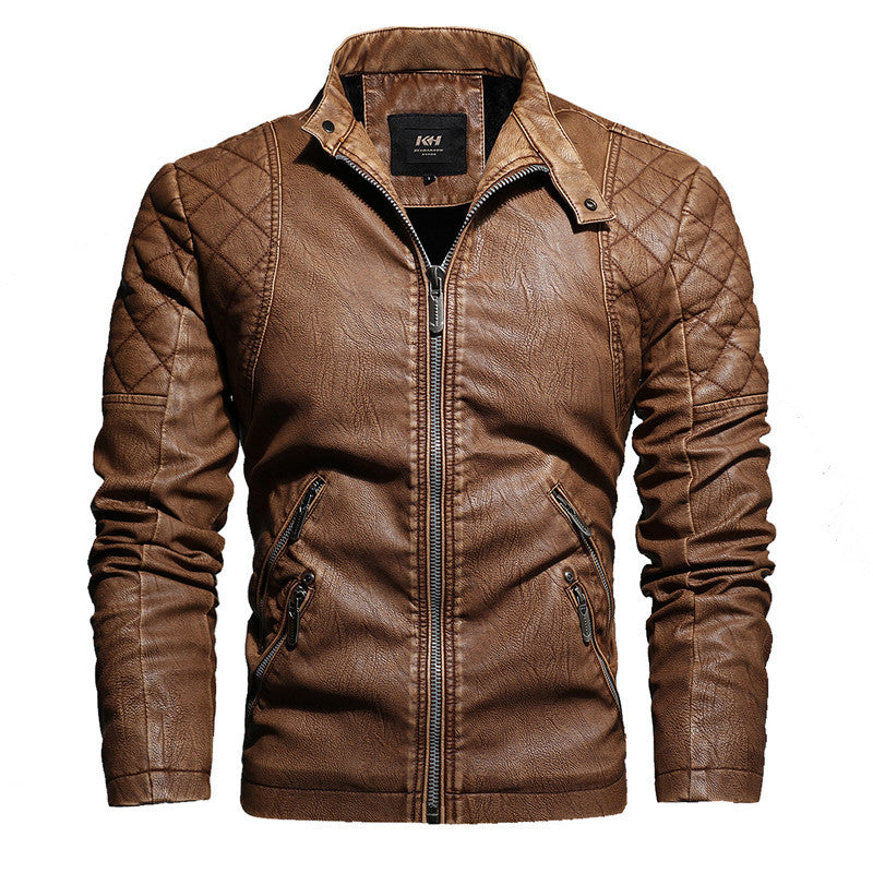 Trendige Herren Kunstlederjacke – Dein Style für alle Jahreszeiten!