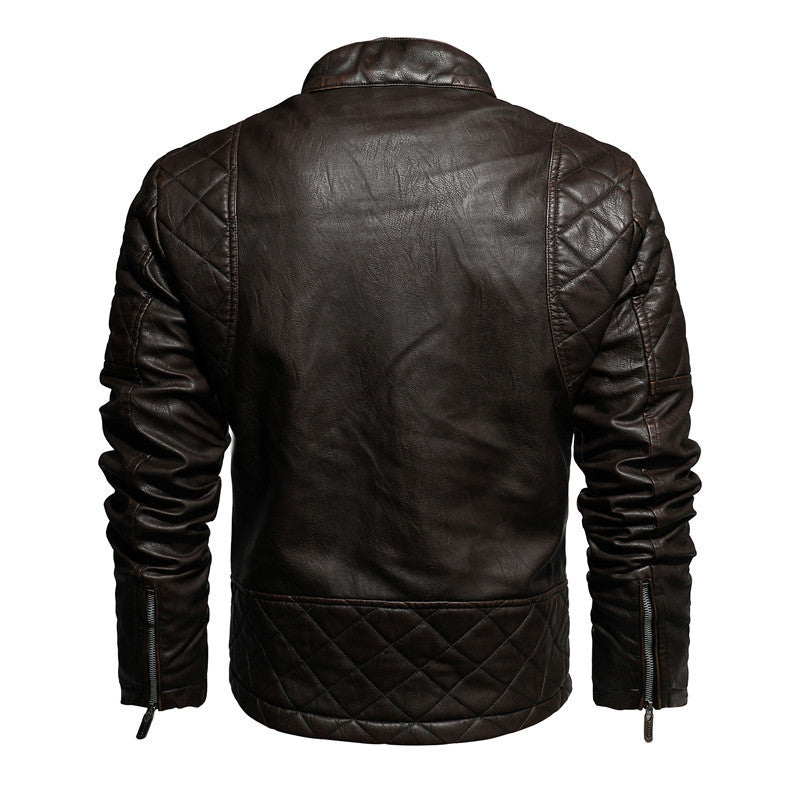 Trendige Herren Kunstlederjacke – Dein Style für alle Jahreszeiten!