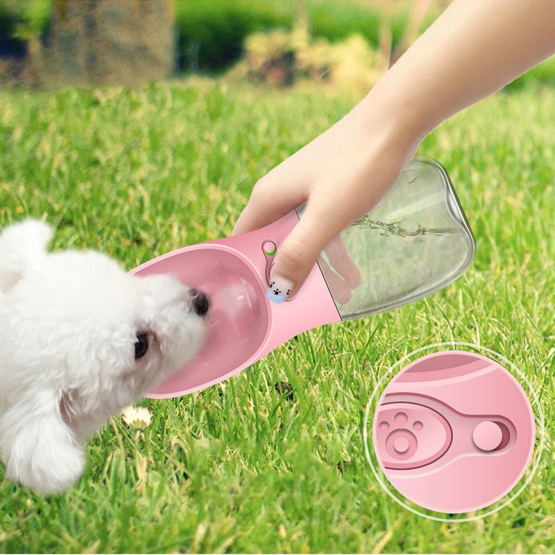 🐾 Süßer Durstlöscher – Deine Haustier-Wasserflasche für unterwegs