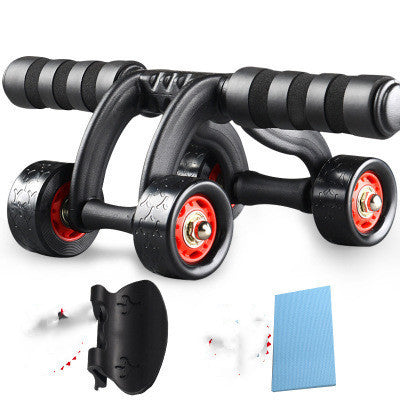 🔥 Vier-Rad-Power – Das stabile Ab Wheel für dein nächstes Level Core-Training