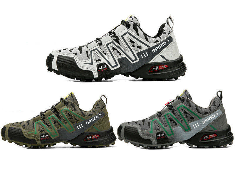 Men Hiking Shoes Climbing Male Sports Shoes Work Safety Toe Tactical Non-Slip Durable Trekking Sneakers Mens Footwear Mein Shop