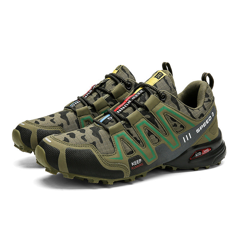 Men Hiking Shoes Climbing Male Sports Shoes Work Safety Toe Tactical Non-Slip Durable Trekking Sneakers Mens Footwear Mein Shop
