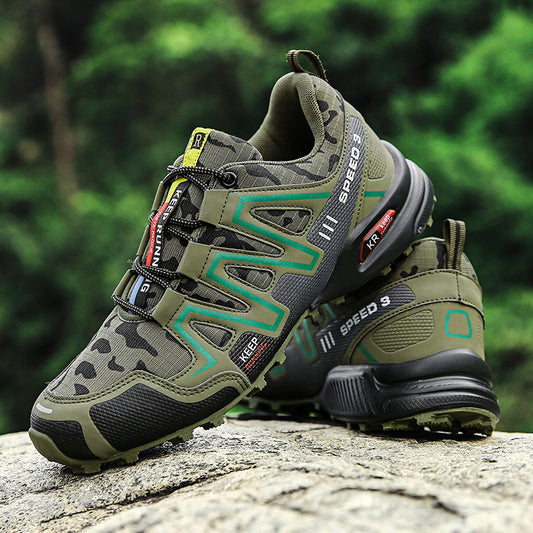 Men Hiking Shoes Climbing Male Sports Shoes Work Safety Toe Tactical Non-Slip Durable Trekking Sneakers Mens Footwear Mein Shop