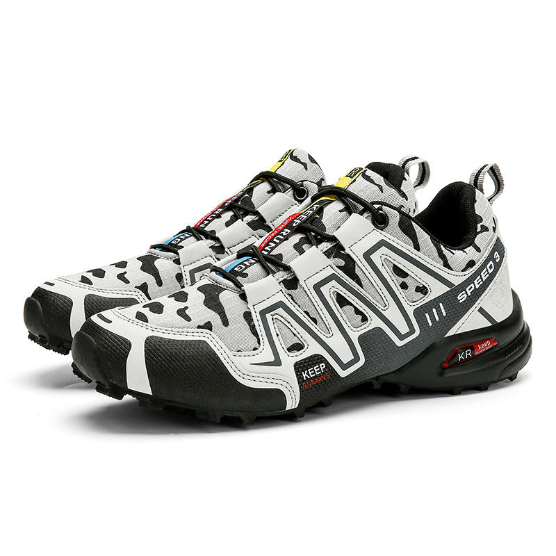 Men Hiking Shoes Climbing Male Sports Shoes Work Safety Toe Tactical Non-Slip Durable Trekking Sneakers Mens Footwear Mein Shop