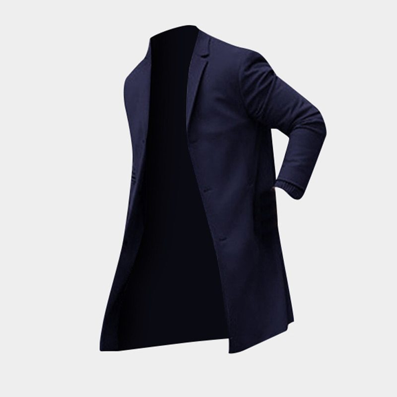 Klassischer Herren Trenchcoat – Eleganz trifft auf modernen Slim-Fit