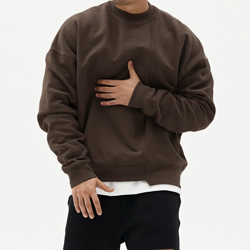 Herren Pullover – Lockerer Schnitt & Rundhals