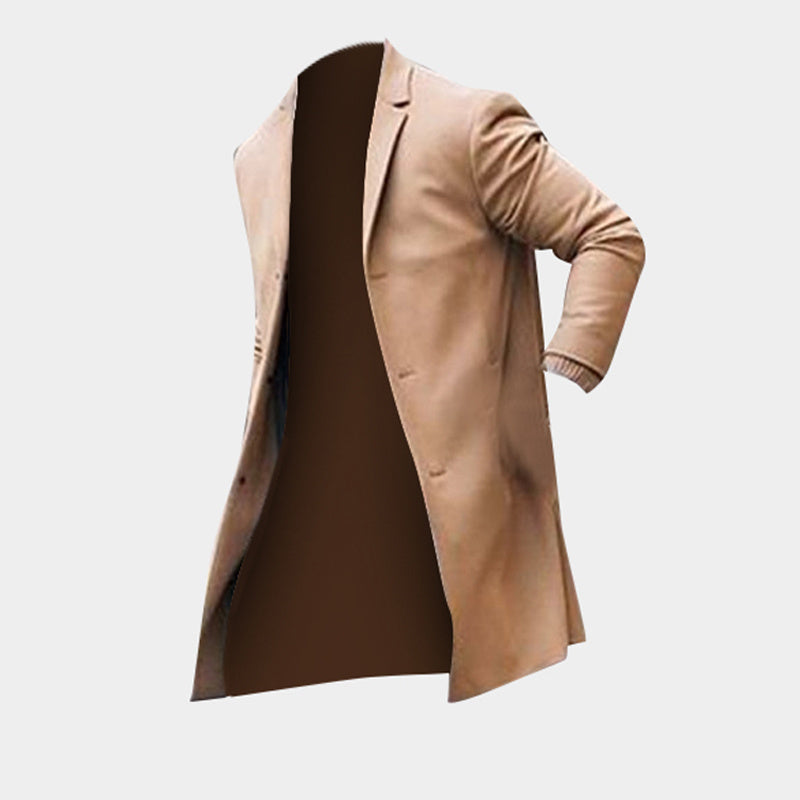 Klassischer Herren Trenchcoat – Eleganz trifft auf modernen Slim-Fit