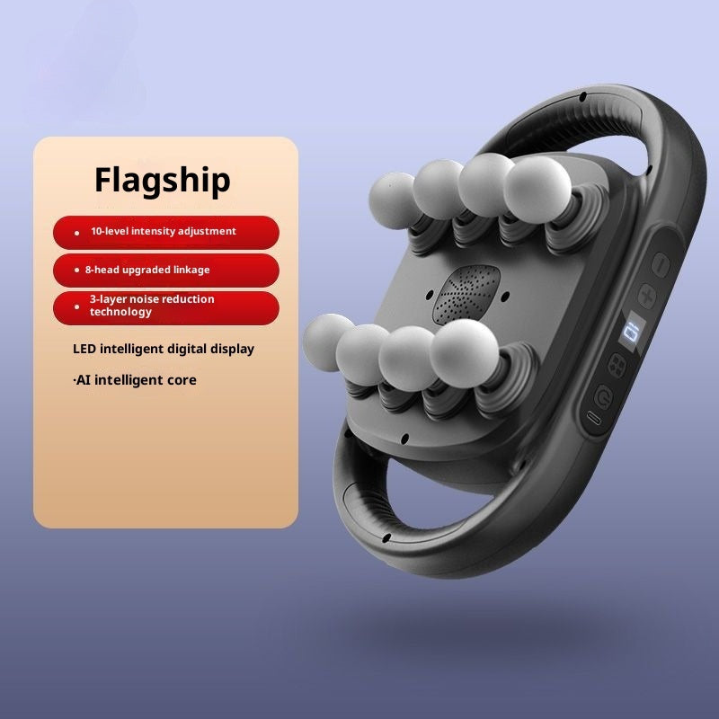 Muscle Relaxation Massager Multi-head Massage Gun Deep Tissue Body Fitness Muscle Electric Relax Massager For Back Shoulders Legs Foot 16 Heads Mein Shop