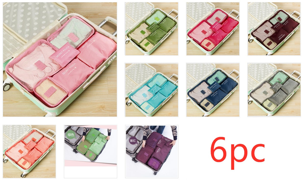 🎒 „TravelTidy – Dein cleveres 6er-Set für Koffer & Alltag“ ✈️