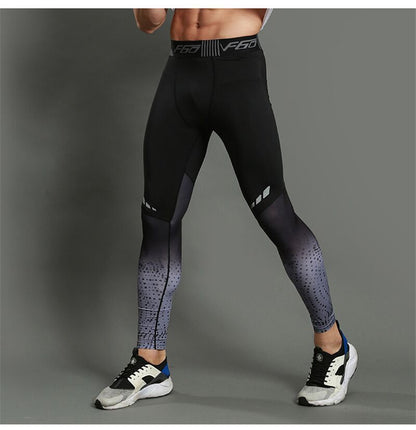 Running Compression Pants Tights Men Sports Leggings Fitness Sportswear Long Trousers Gym Training Pants Skinny Leggins Hombre Mein Shop