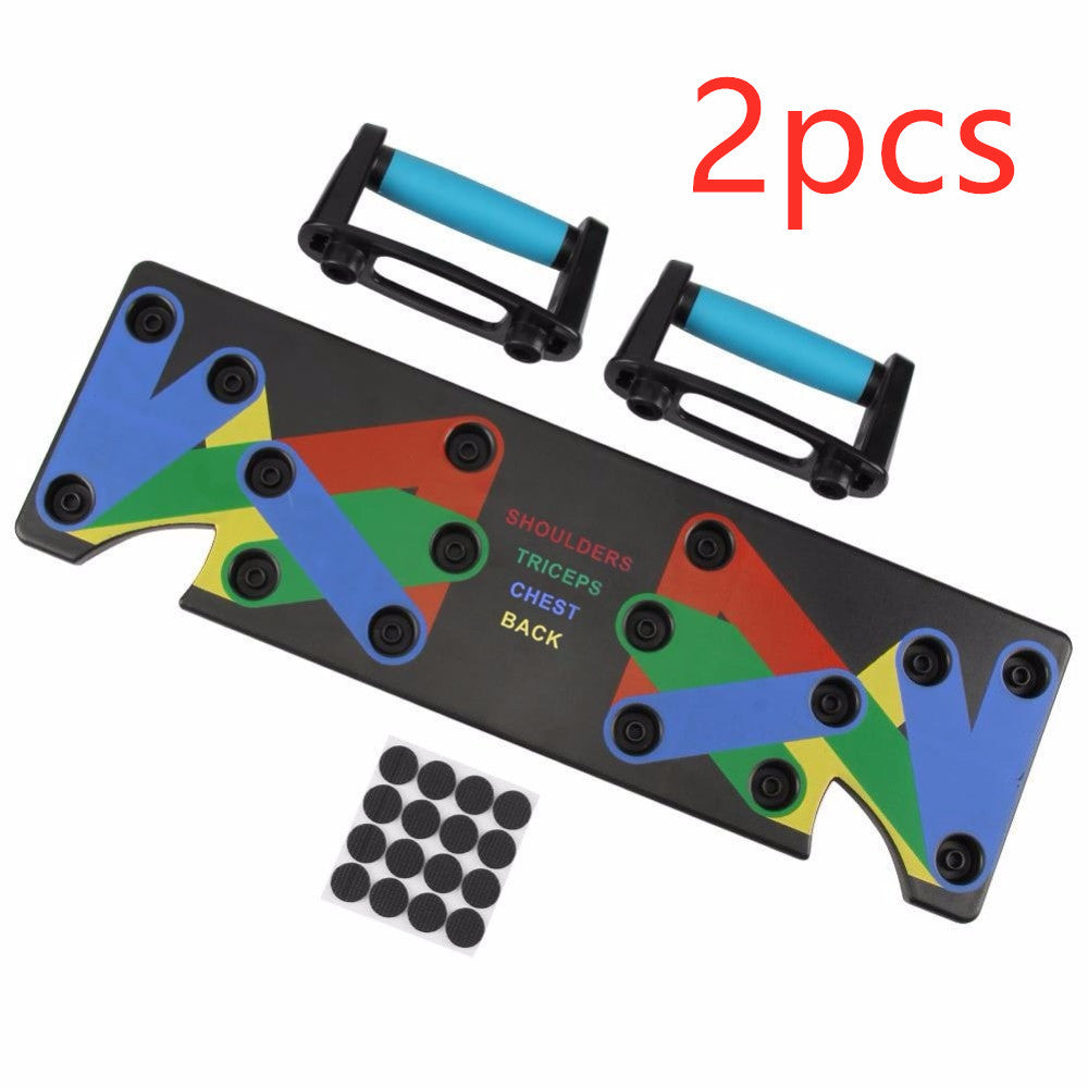 Push Up Rack Edge 9 in 1 Body Building Exercise Fitness Tools Women Men Push-Up Display Shelves and Raisers For GYM Training Body drop shipping Mein Shop