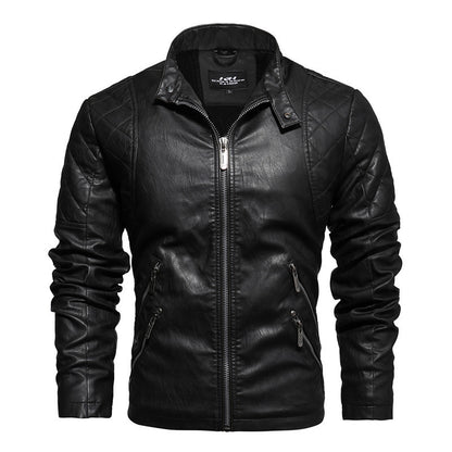 Trendige Herren Kunstlederjacke – Dein Style für alle Jahreszeiten!