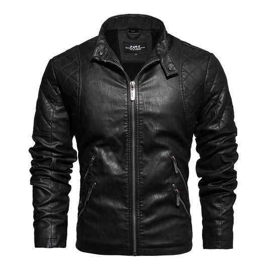 Trendige Herren Kunstlederjacke – Dein Style für alle Jahreszeiten!