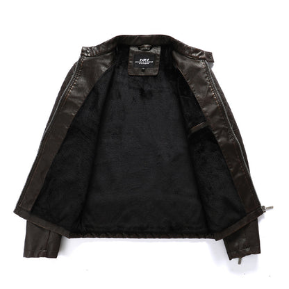 Trendige Herren Kunstlederjacke – Dein Style für alle Jahreszeiten!