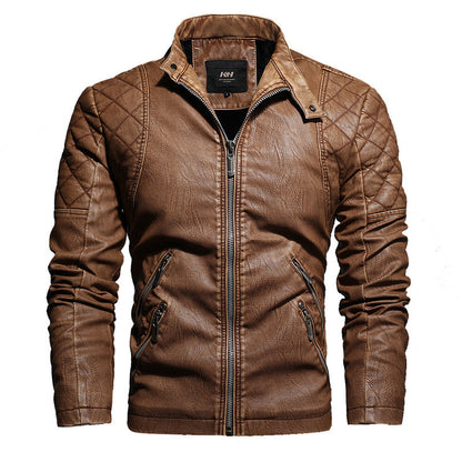 Trendige Herren Kunstlederjacke – Dein Style für alle Jahreszeiten!