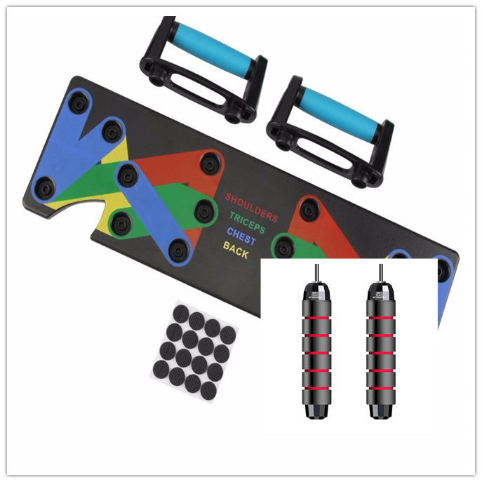 Push Up Rack Edge 9 in 1 Body Building Exercise Fitness Tools Women Men Push-Up Display Shelves and Raisers For GYM Training Body drop shipping Mein Shop