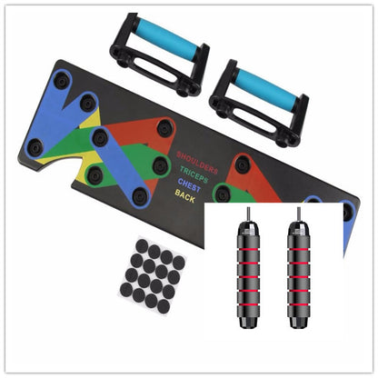 Push Up Rack Edge 9 in 1 Body Building Exercise Fitness Tools Women Men Push-Up Display Shelves and Raisers For GYM Training Body drop shipping Mein Shop