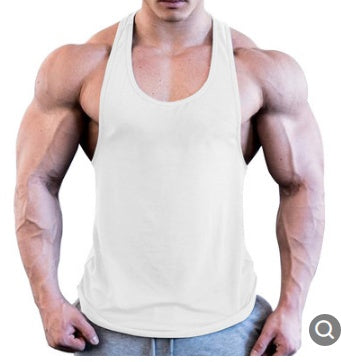 Gym Men Muscle Sleeveless Shirt Tank Top Bodybuilding Sport Fitness Workout Vest Mein Shop