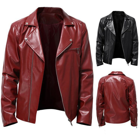 Herren Lederjacke – Trendig & Zeitlos für Frühling & Herbst