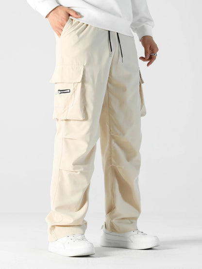 European And American-style All-season Wide-leg Work Pants Mein Shop