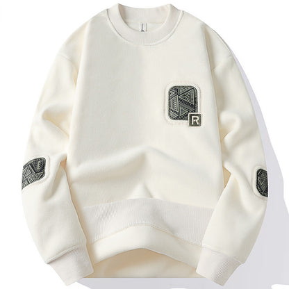 Herren Fleece-Pullover – Beidseitig Fleece & Warm