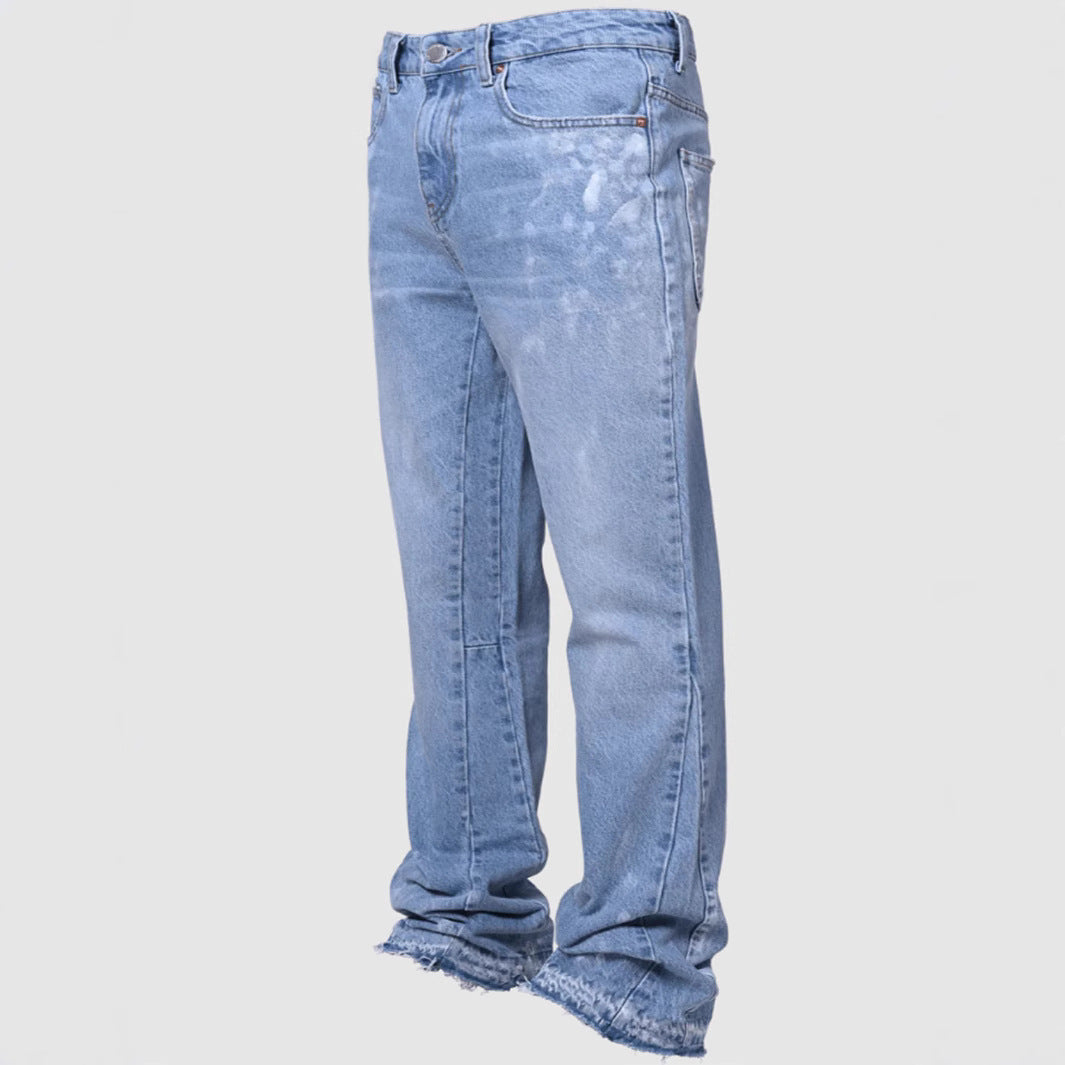 Men's Straight-leg Denim Pants Street Style Mein Shop