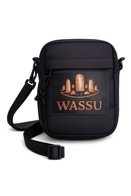 WASSU Urban Crossbody Bag  Minimal Street Essentials Wassu
