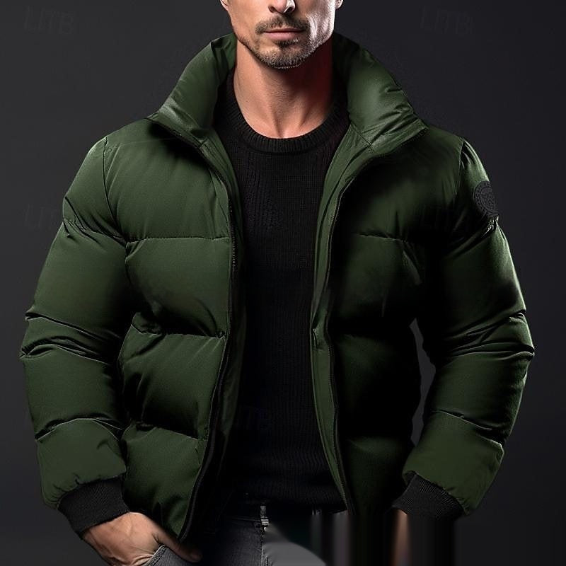 Herren Winter-Pufferjacket - Warme, Gepolsterte Jacket für Kalte Tage Mein Shop