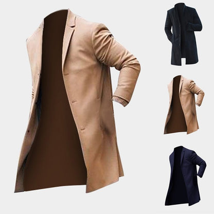 Klassischer Herren Trenchcoat – Eleganz trifft auf modernen Slim-Fit