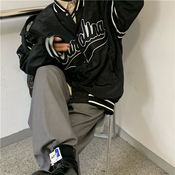 Vintage Harajuku Jacket Hip Hop Loose Jacket Women Mein Shop