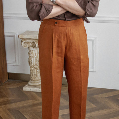 Stylische Leinenhose für Herren – Lässig & Modern