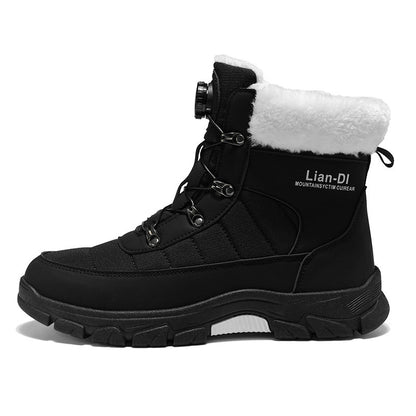 Warm Snow Boots Fleece-lined Thickened Men Mein Shop