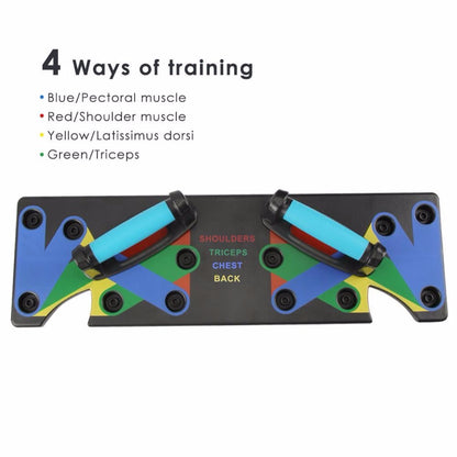 Push Up Rack Edge 9 in 1 Body Building Exercise Fitness Tools Women Men Push-Up Display Shelves and Raisers For GYM Training Body drop shipping Mein Shop