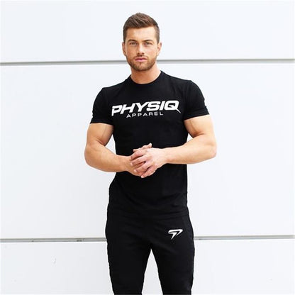 Gym Training Running Sweat Absorption Slim Short Sleeve Mein Shop