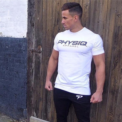 Gym Training Running Sweat Absorption Slim Short Sleeve Mein Shop