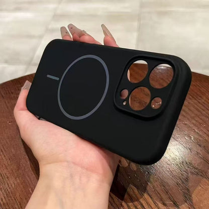 Applicable To 17 Fine Circle Magnetic Phone Case Liquid Silicone Mein Shop