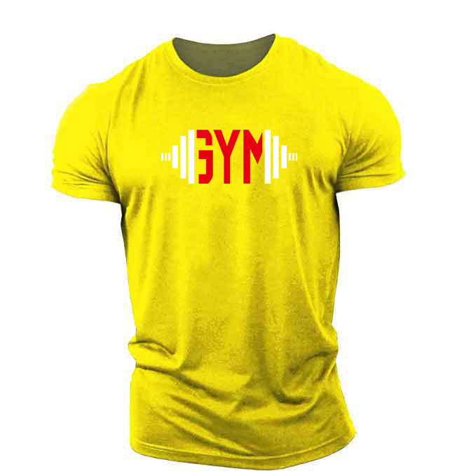 Popular Male Style GYM Muscle Brother Short Sleeves Mein Shop