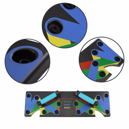 Push Up Rack Edge 9 in 1 Body Building Exercise Fitness Tools Women Men Push-Up Display Shelves and Raisers For GYM Training Body drop shipping Mein Shop