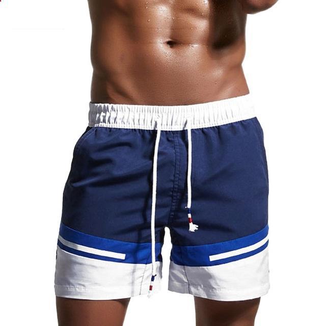 Brand Board Shorts Men Beach Swim Short Swimwear Swimming Trunks Man Bermudas Surf Boardshort Sport GYM Sweatpants Inside Liner Mein Shop