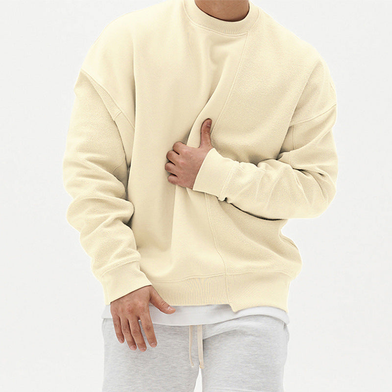 Herren Pullover – Lockerer Schnitt & Rundhals