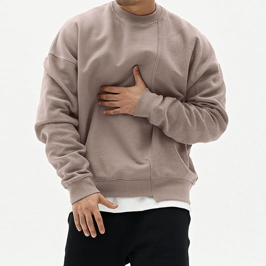 Herren Pullover – Lockerer Schnitt & Rundhals