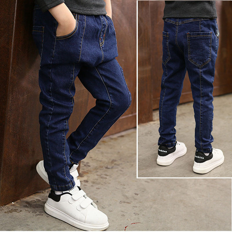 Europe And America Best Selling Children's Stretch Denim Mein Shop