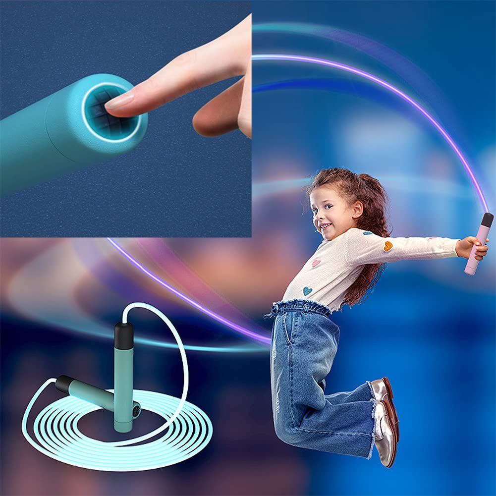 Luminous Rope Tangle-Free Rapid Speed Jumping Rope Crossfit Professional Men Women Gym LED Skipping Rope Adjustable Fitness Mein Shop