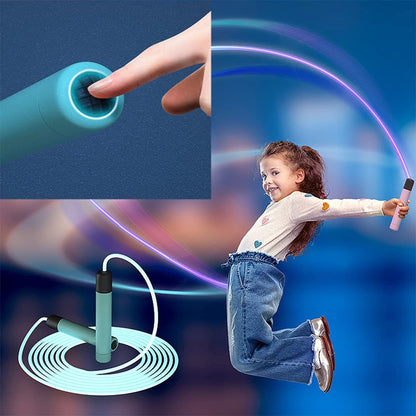 Luminous Rope Tangle-Free Rapid Speed Jumping Rope Crossfit Professional Men Women Gym LED Skipping Rope Adjustable Fitness Mein Shop
