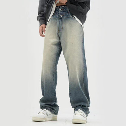 Stylische Herren Freizeithose – Gerade & Bequem