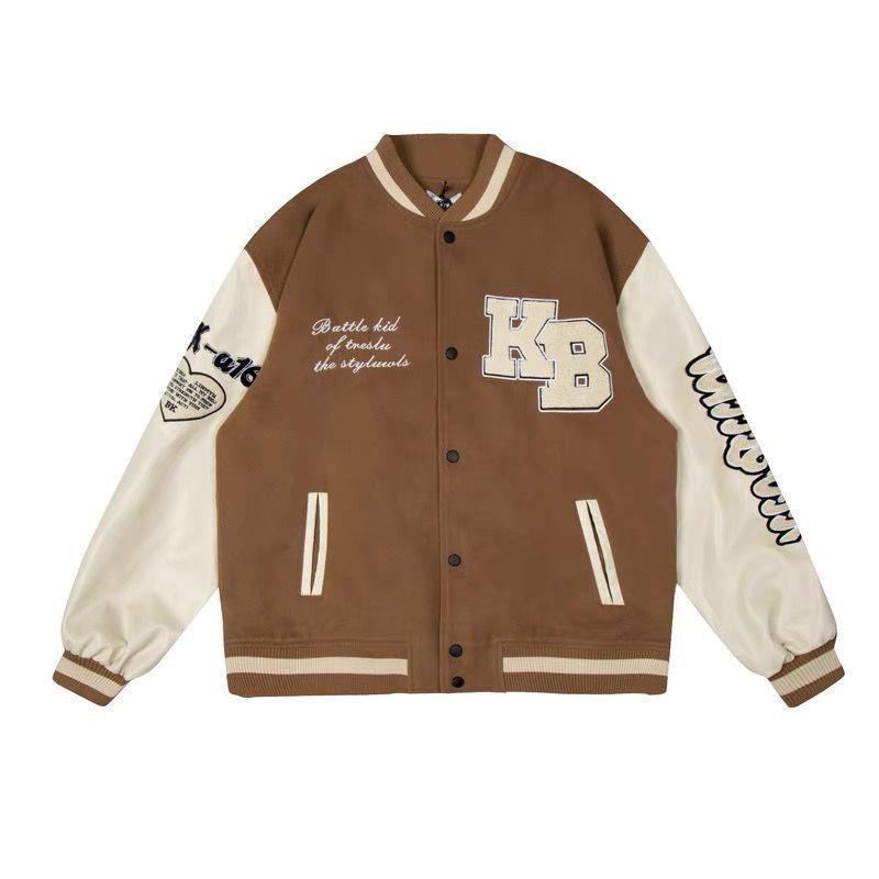 Men's Embroidered Hip Hop Baseball Jacket Mein Shop