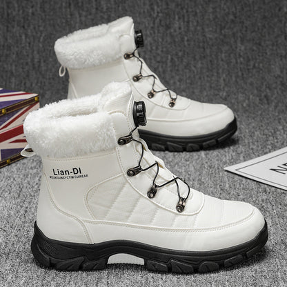 Warm Snow Boots Fleece-lined Thickened Men Mein Shop